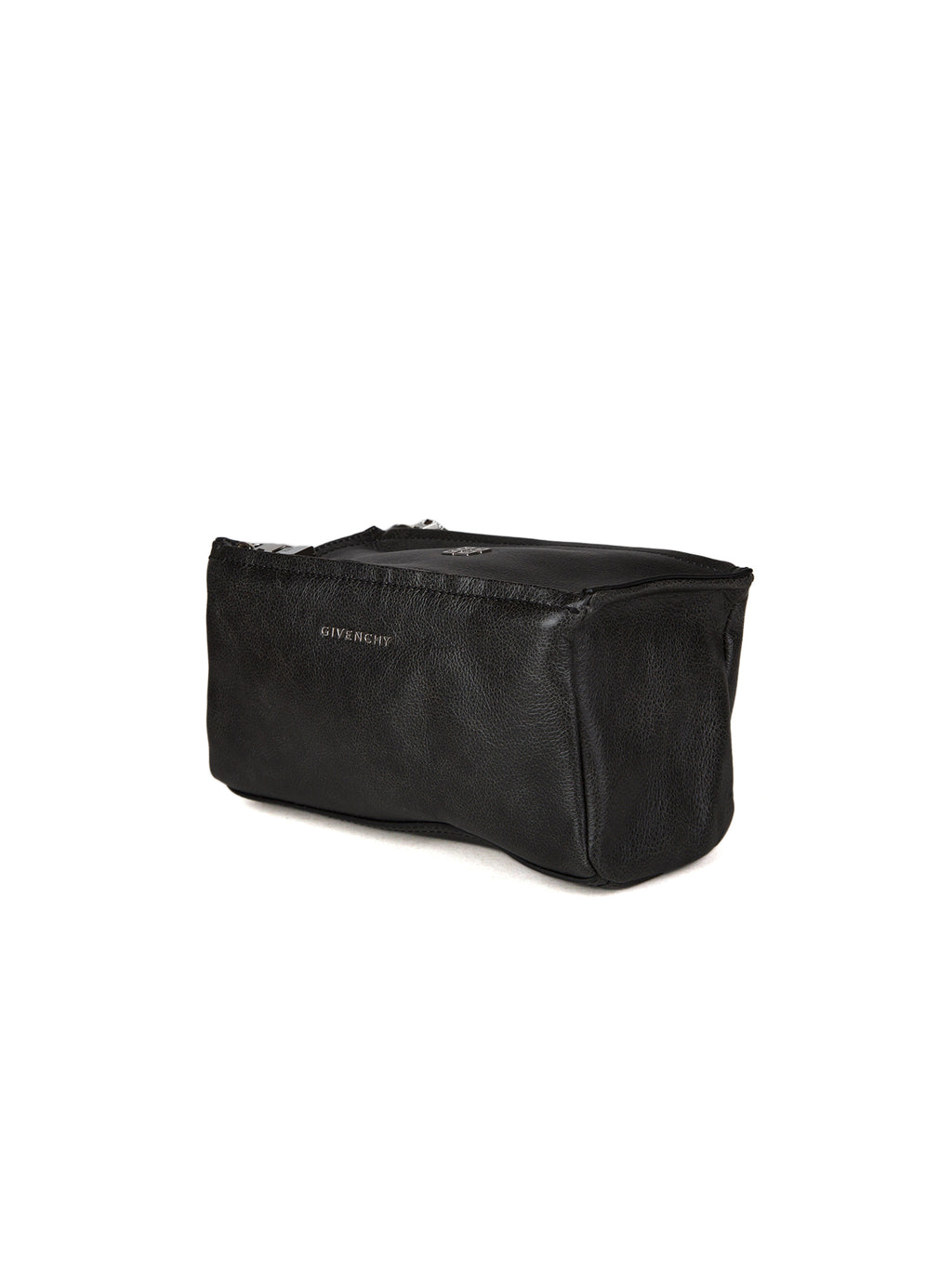 Graue Kalbsleder-Handtasche