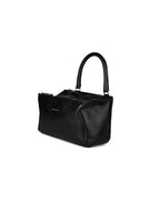 Schwarze Kalbsleder-Handtasche