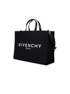 Schwarze Baumwolltasche