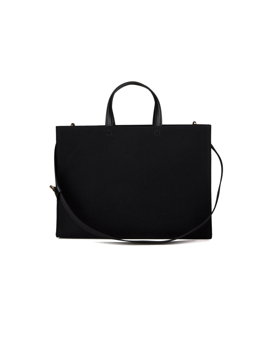 Schwarze Baumwolltasche