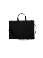 Schwarze Baumwolltasche