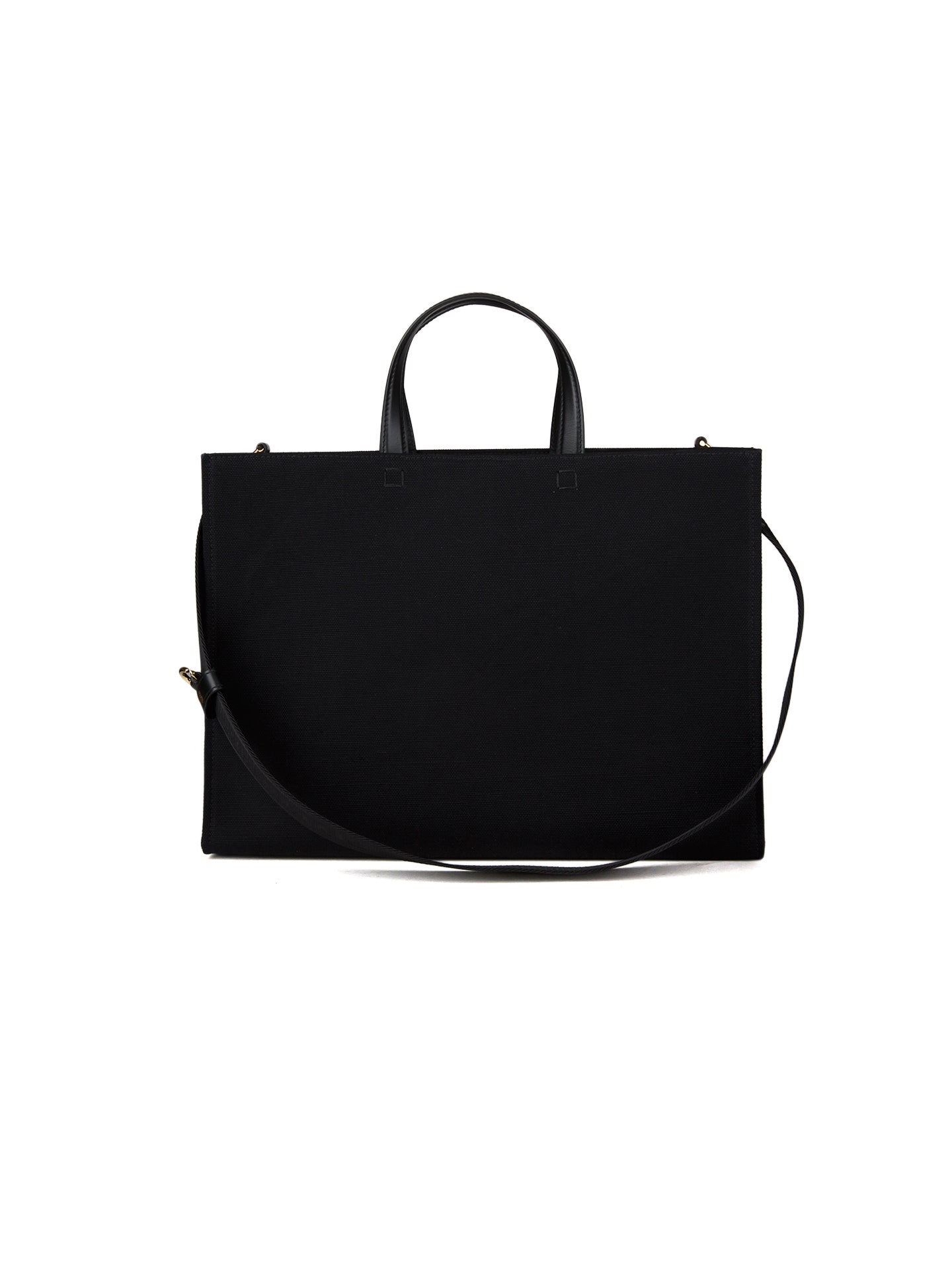 Schwarze Baumwolltasche