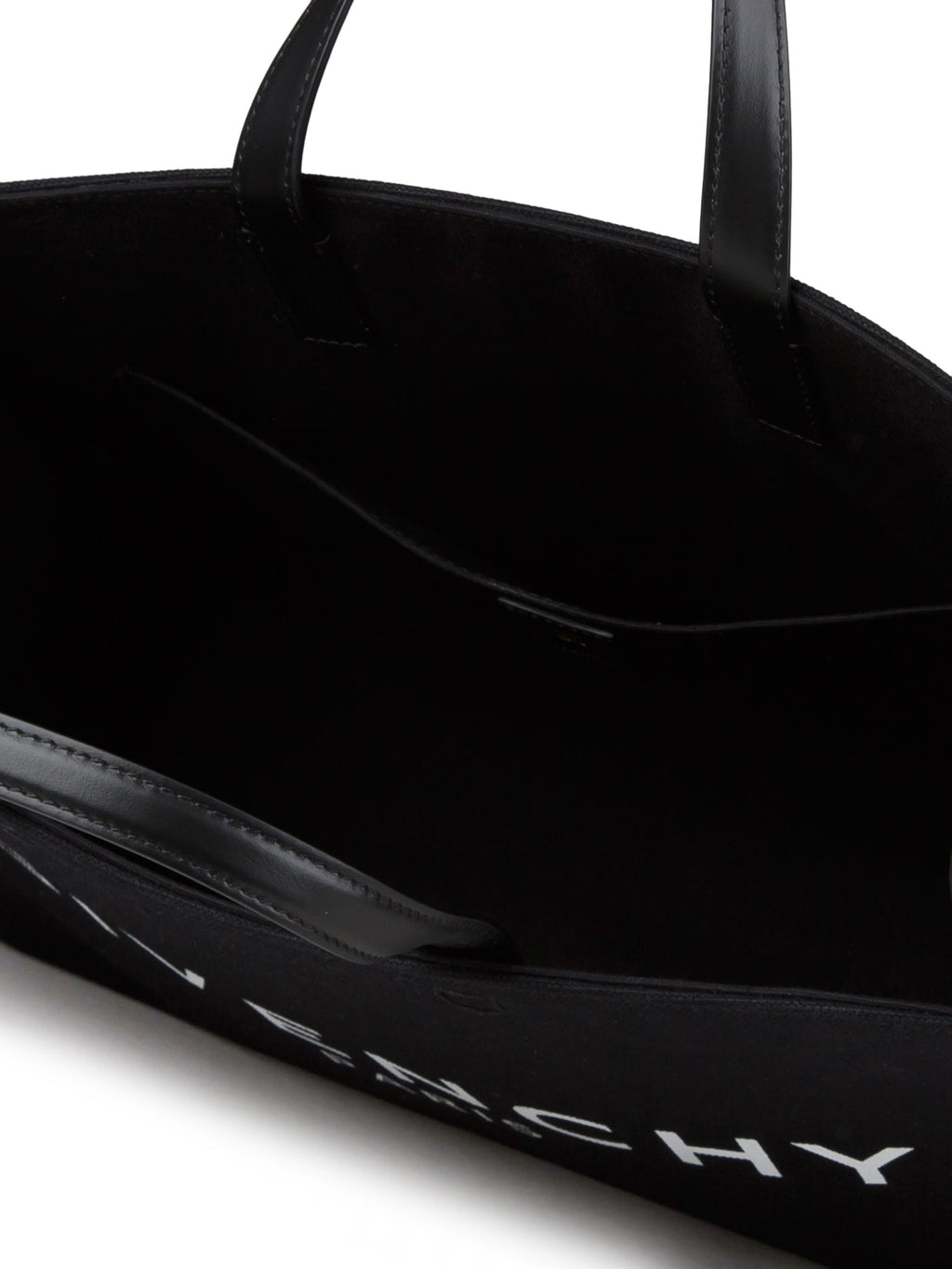Schwarze Baumwolltasche