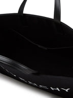 Schwarze Baumwolltasche