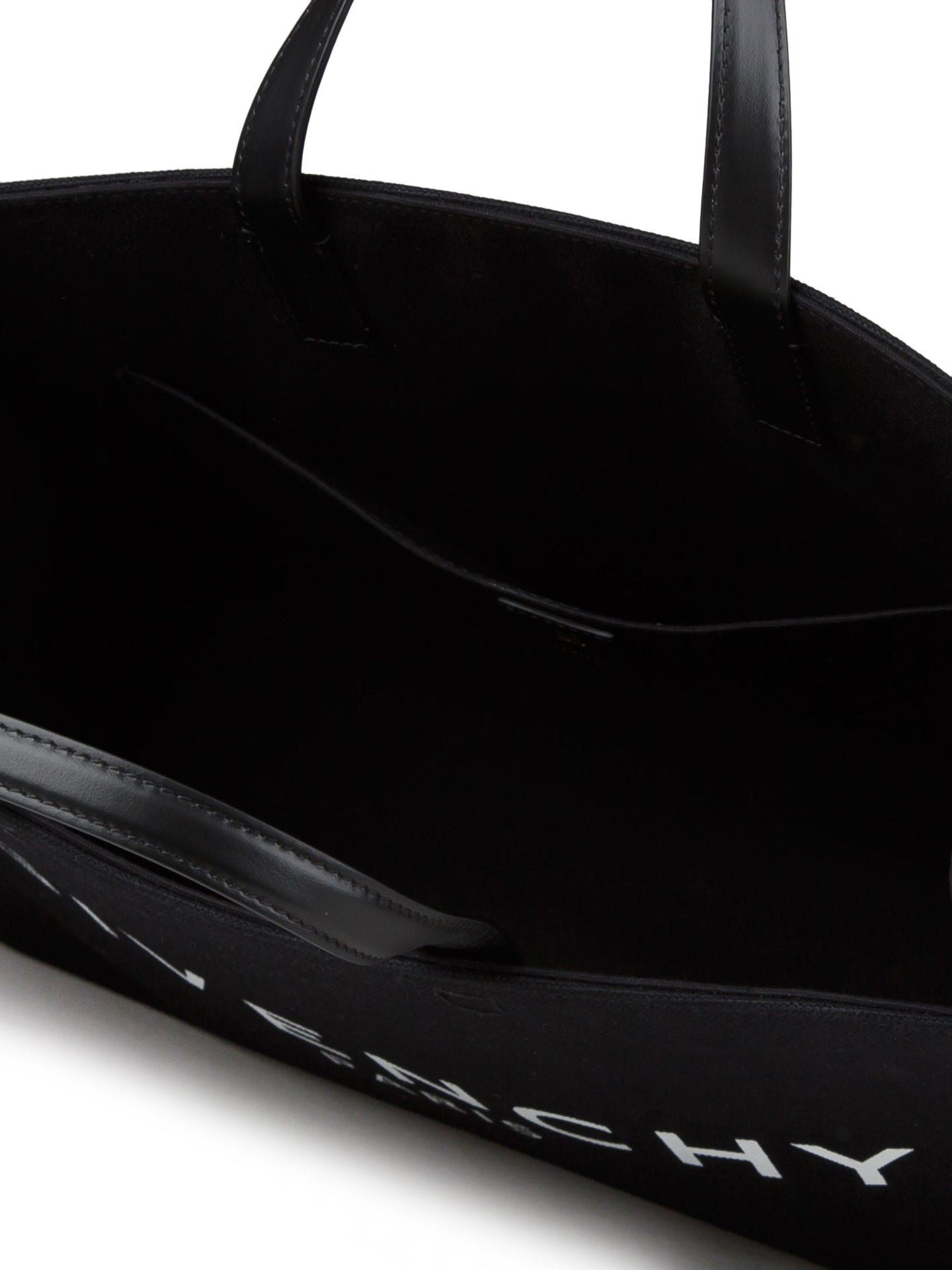 Schwarze Baumwolltasche