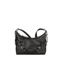 Graue Kalbsleder-Handtasche