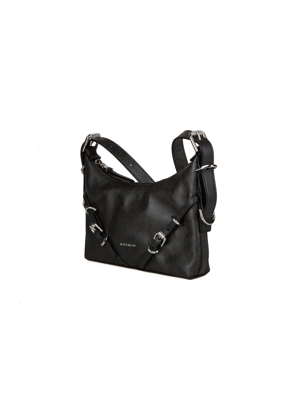 Graue Kalbsleder-Handtasche