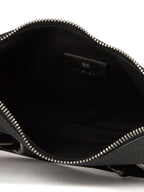 Graue Kalbsleder-Handtasche