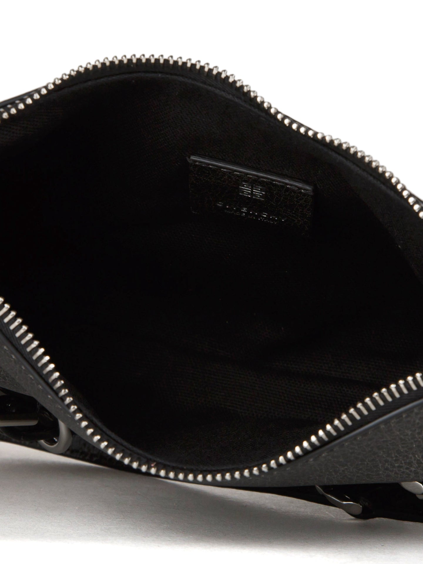Graue Kalbsleder-Handtasche