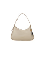 Beige Kalbsleder Handtasche