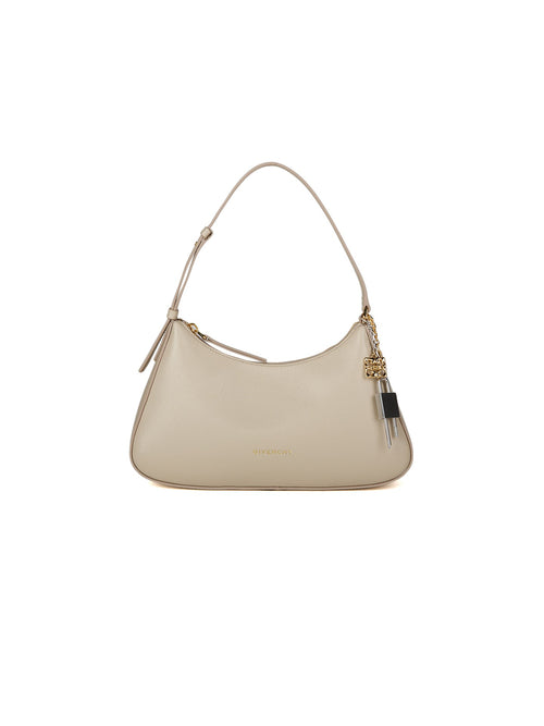 Beige Kalbsleder Handtasche Givenchy
