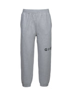 Graue Baumwoll-Jogginghose (Sporthose)
