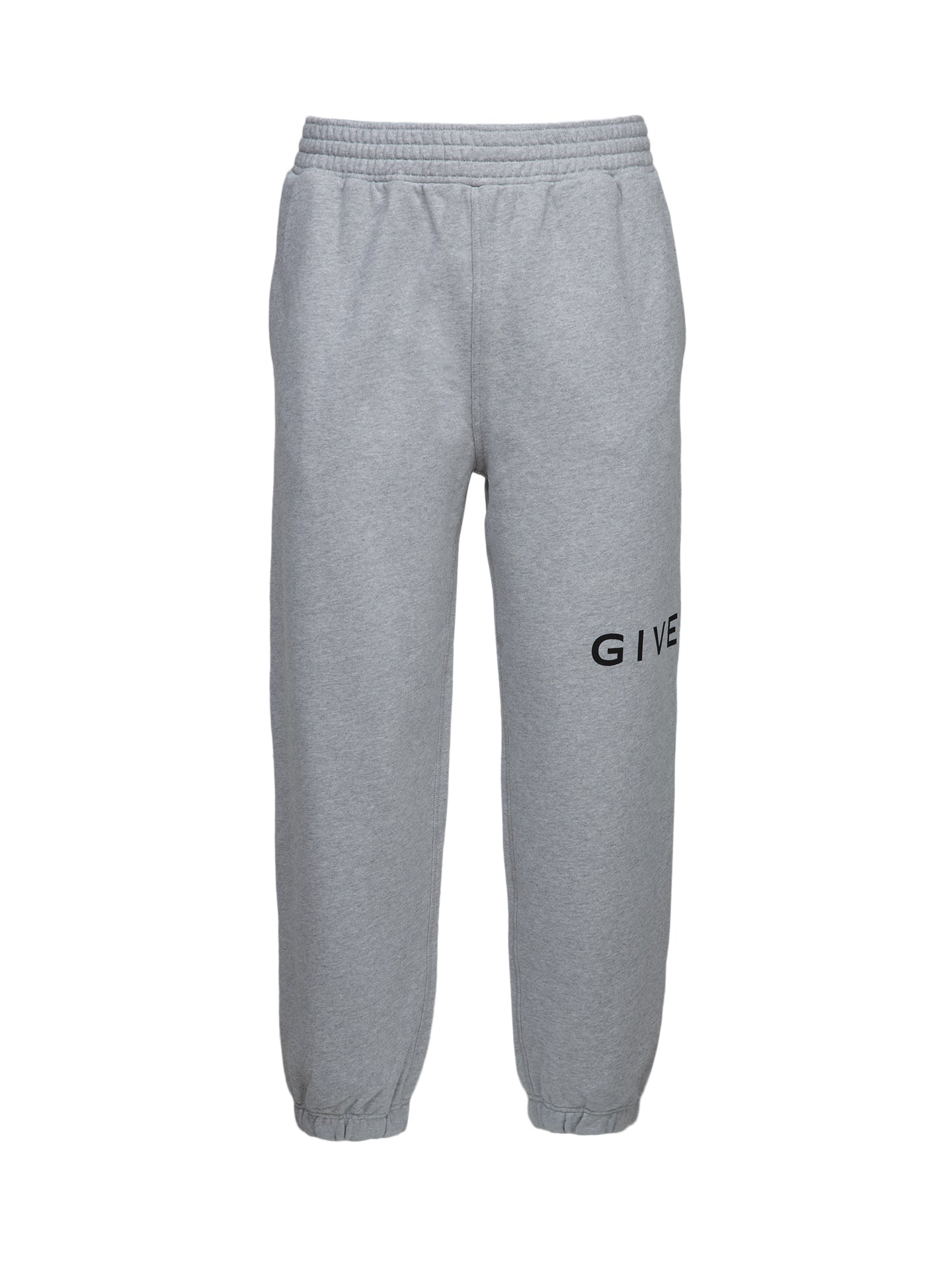 Graue Baumwoll-Jogginghose (Sporthose)