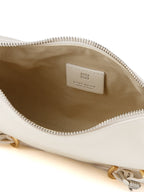 Beige Kalbsleder Handtasche
