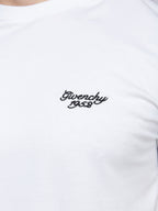 Weißes Baumwoll-T-Shirt