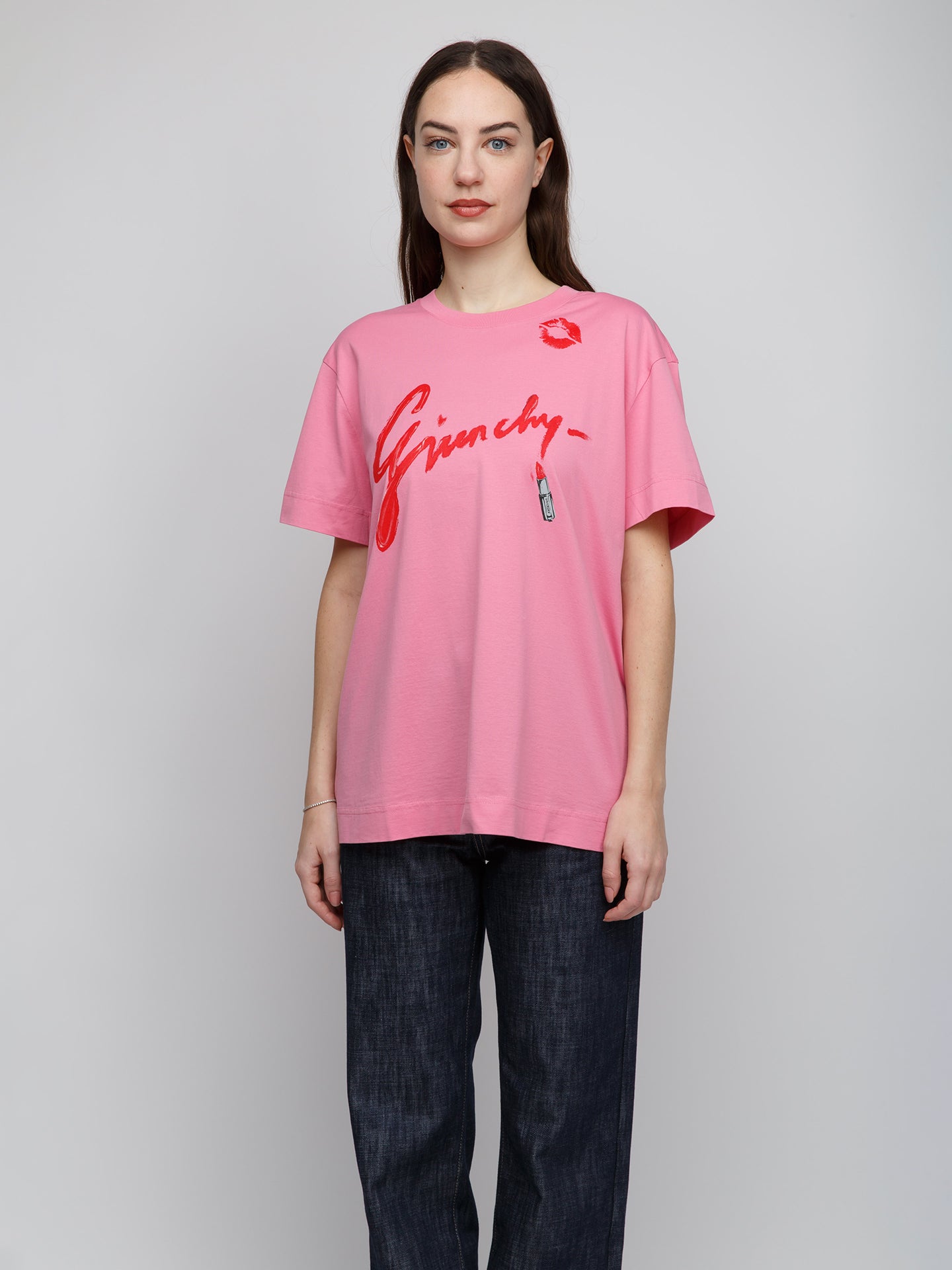 Mehrfarbiges Baumwoll-T-Shirt