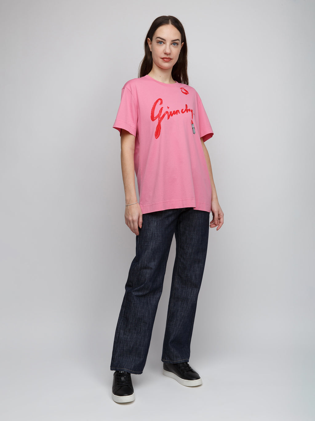 Mehrfarbiges Baumwoll-T-Shirt