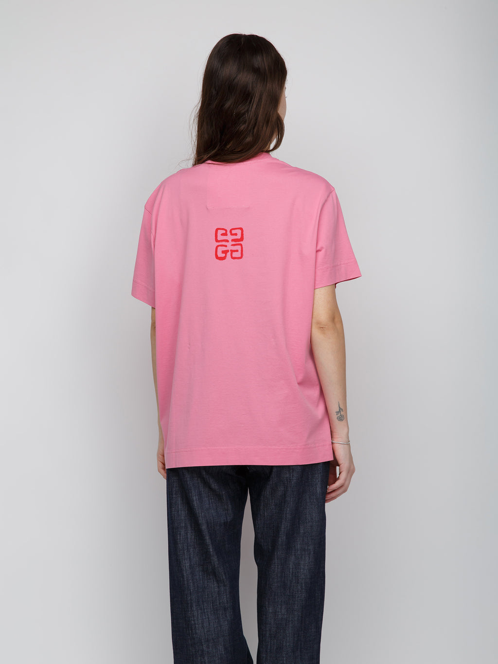 Mehrfarbiges Baumwoll-T-Shirt