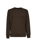 Zweifarbiger Baumwollpullover