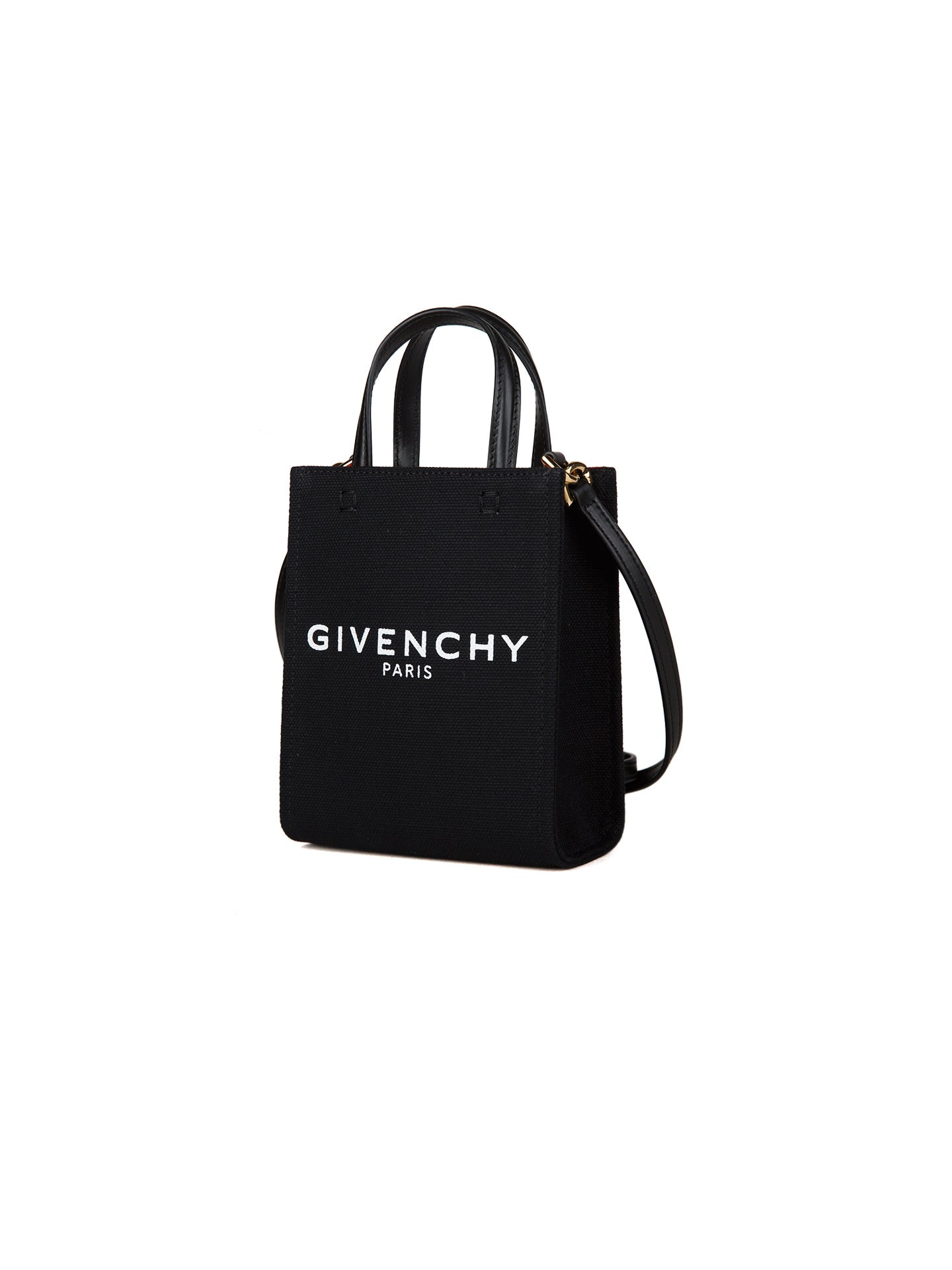 Schwarze Baumwolltasche