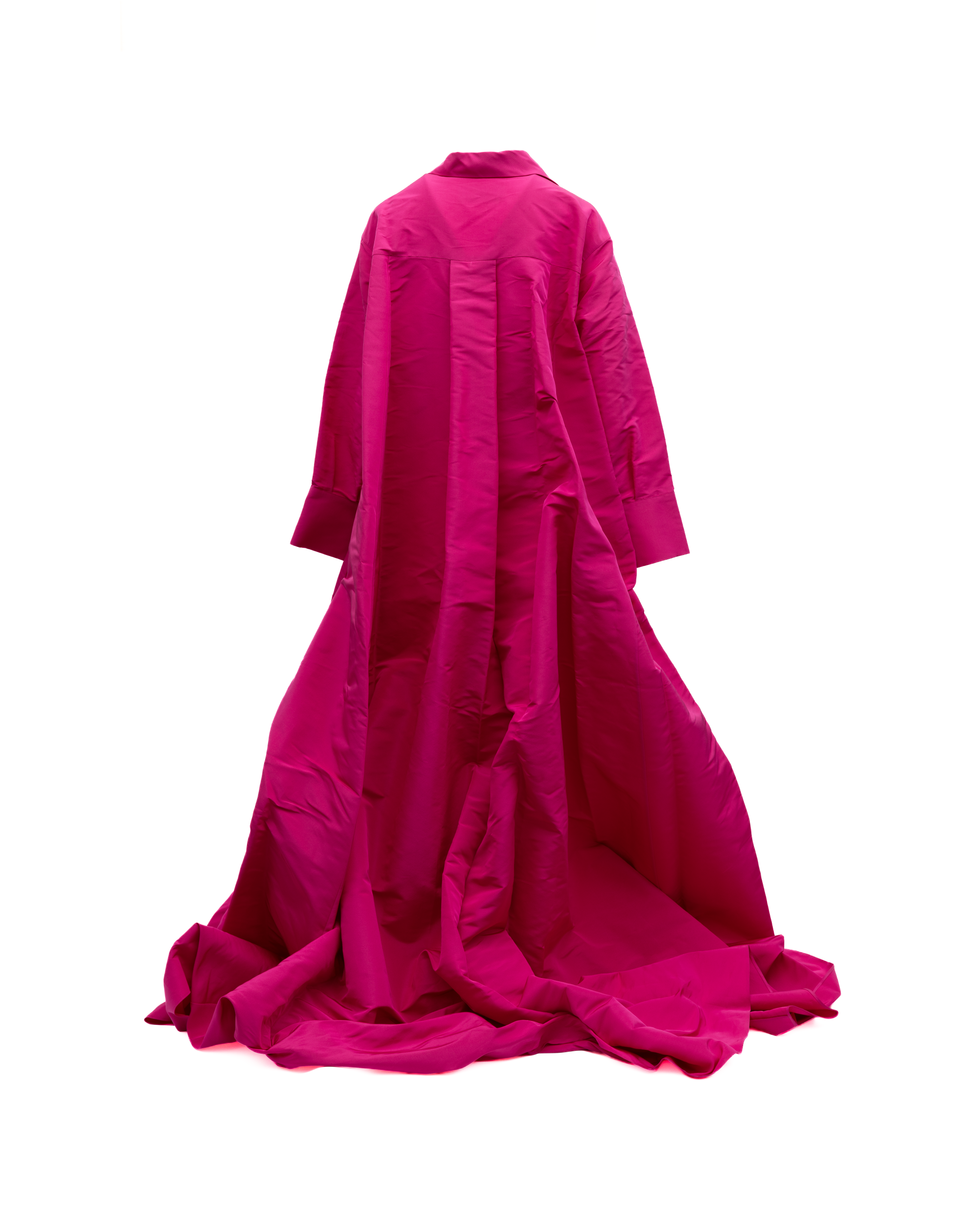Maxi-Kleid in Oversized-Passform, Pink
