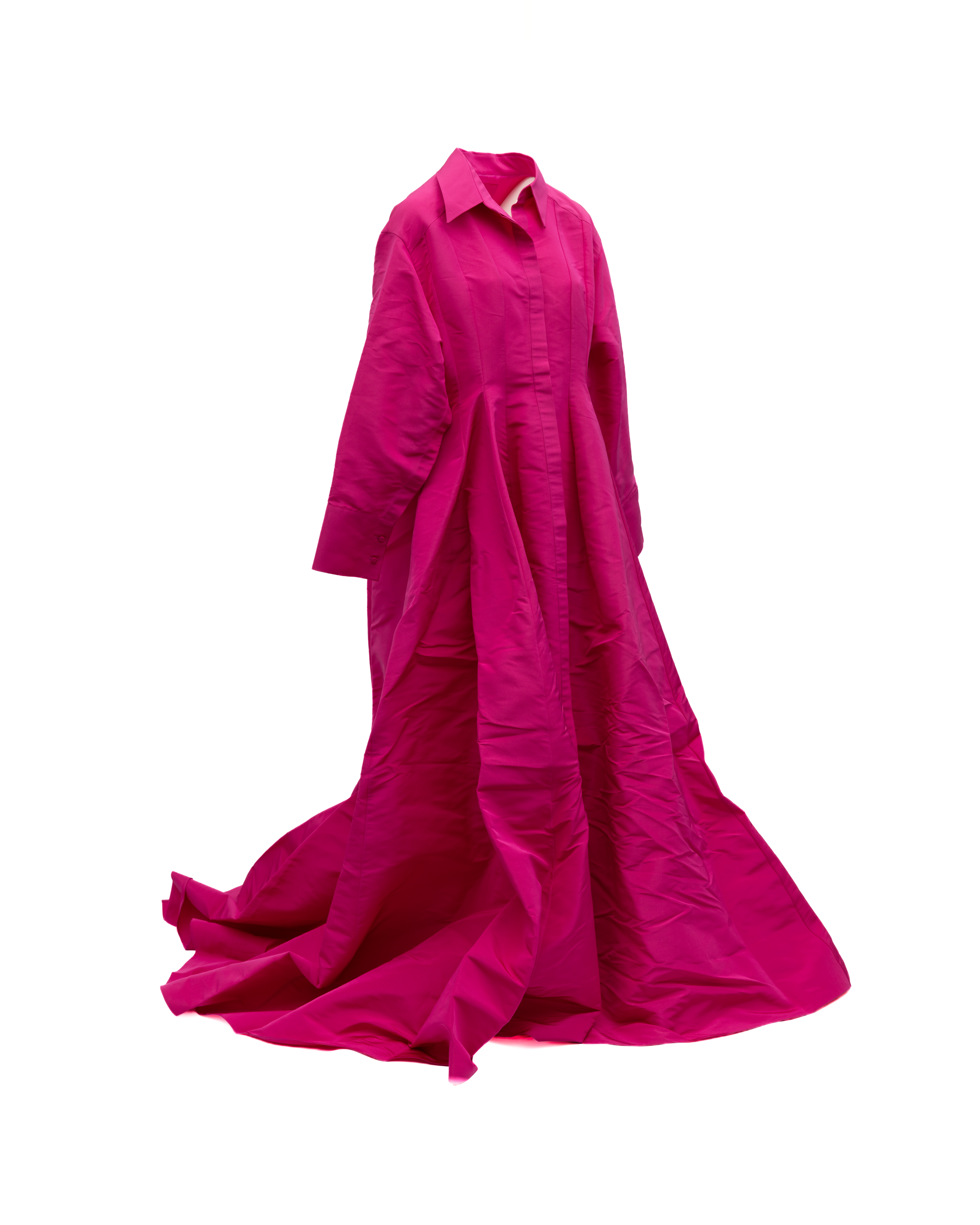 Maxi-Kleid in Oversized-Passform, Pink