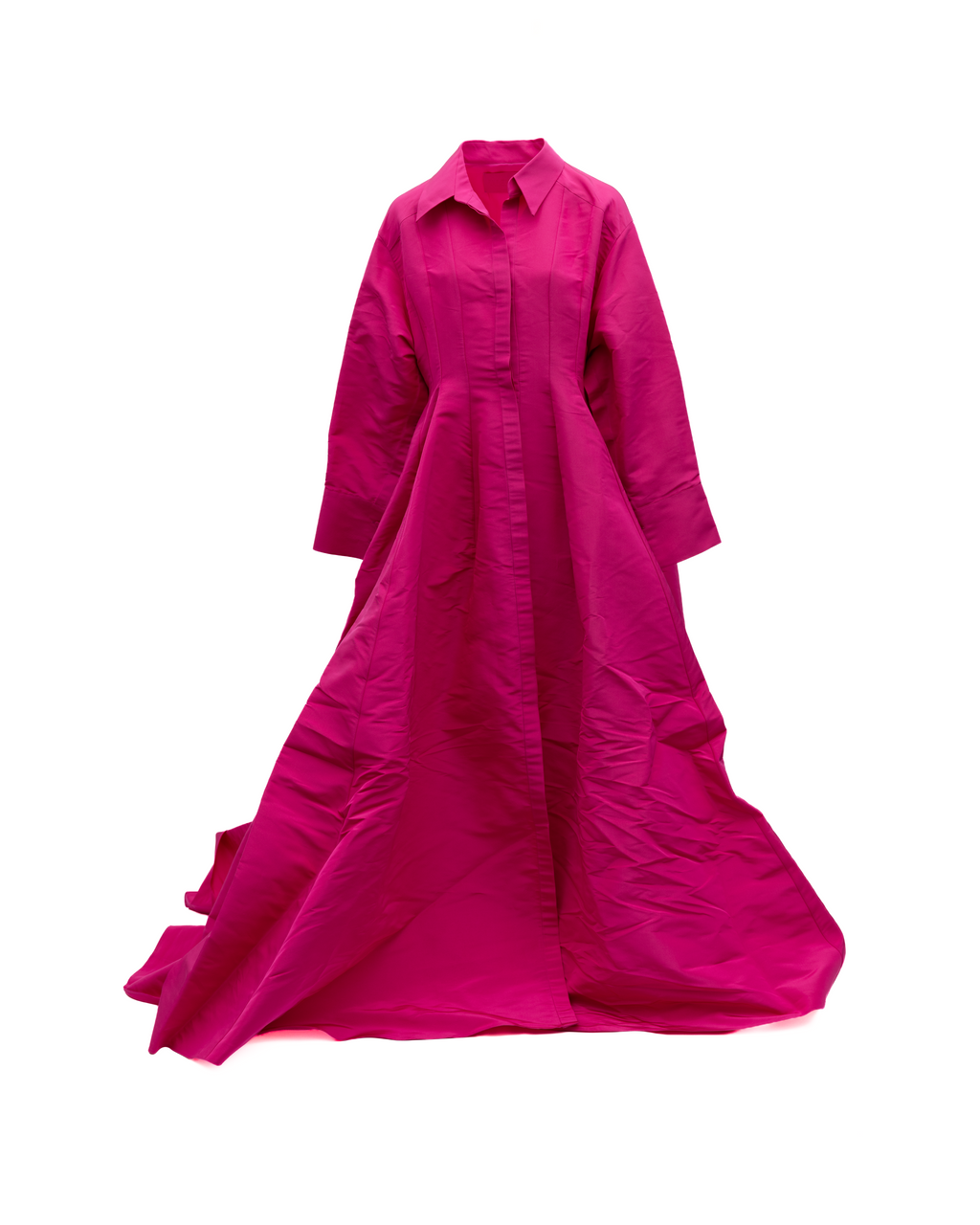 Maxi-Kleid in Oversized-Passform, Pink