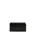 Schwarzes Kalbsleder Bos Taurus Portemonnaie Givenchy