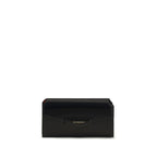 Schwarzes Kalbsleder Bos Taurus Portemonnaie Givenchy