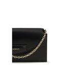 Schwarzes Kalbsleder Bos Taurus Portemonnaie Givenchy