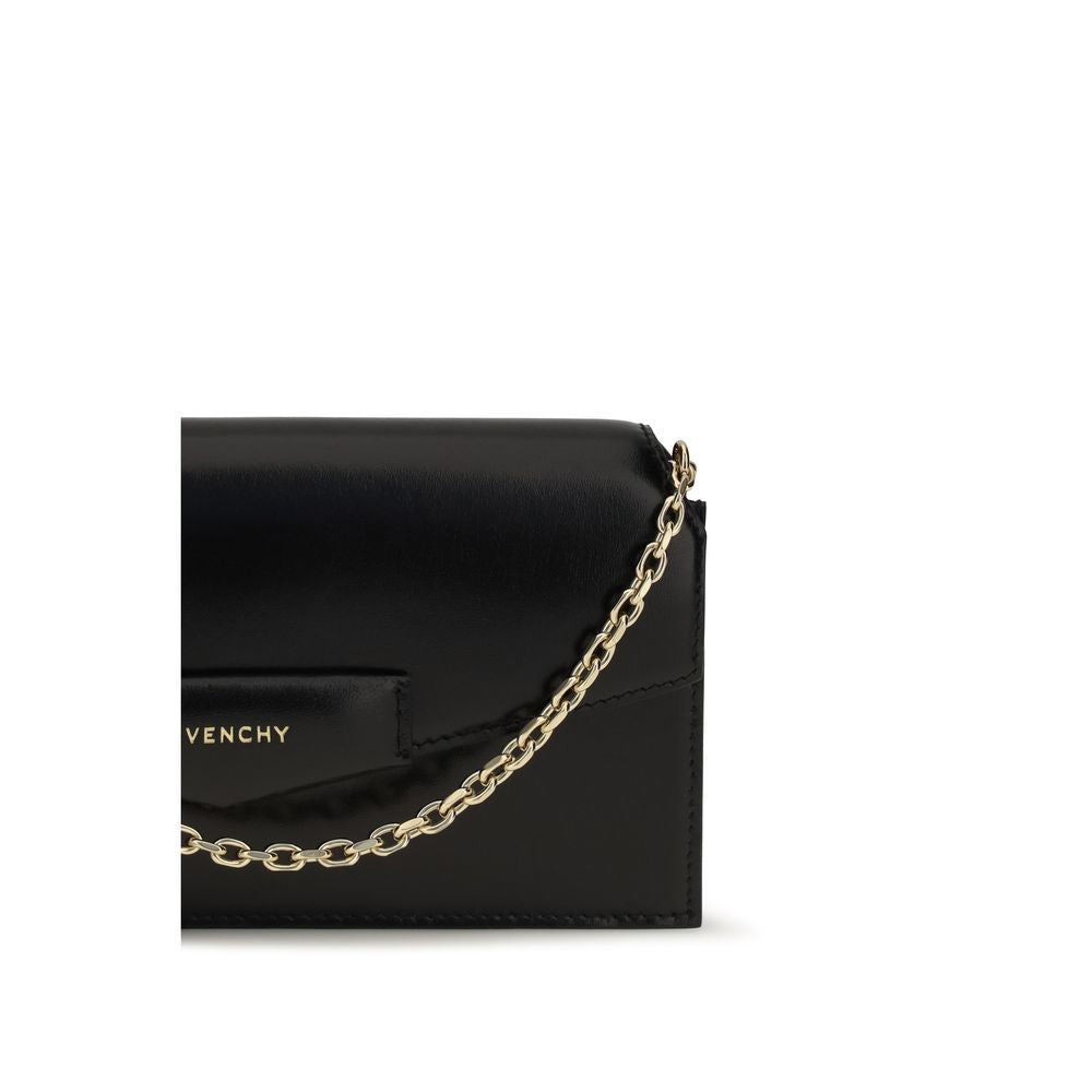 Schwarzes Kalbsleder Bos Taurus Portemonnaie Givenchy