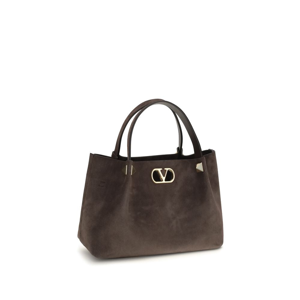 Braune Kalbsleder Bos Taurus Schultertasche