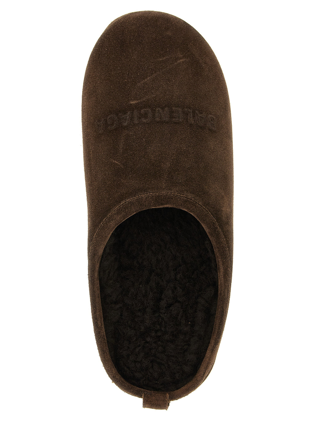 Braune Mules aus Leder 341399