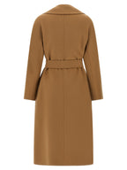 Beige Virgin Wool Coat