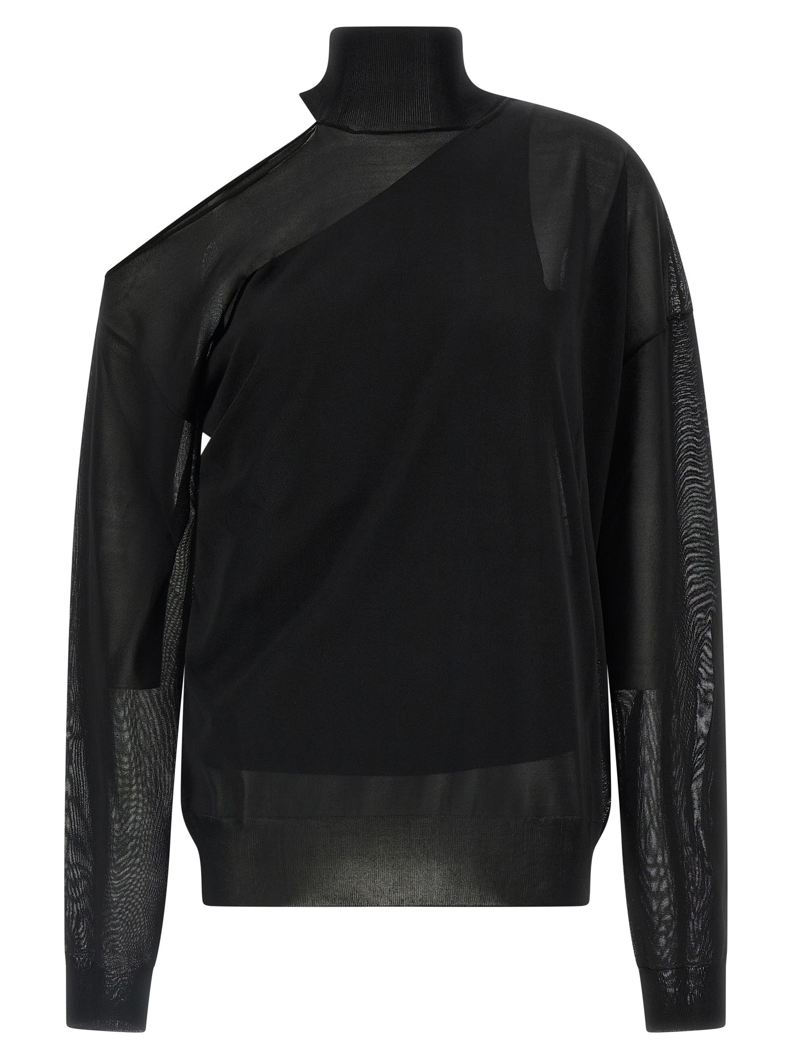 Schwarzer Cardigan aus Viskose Fendi