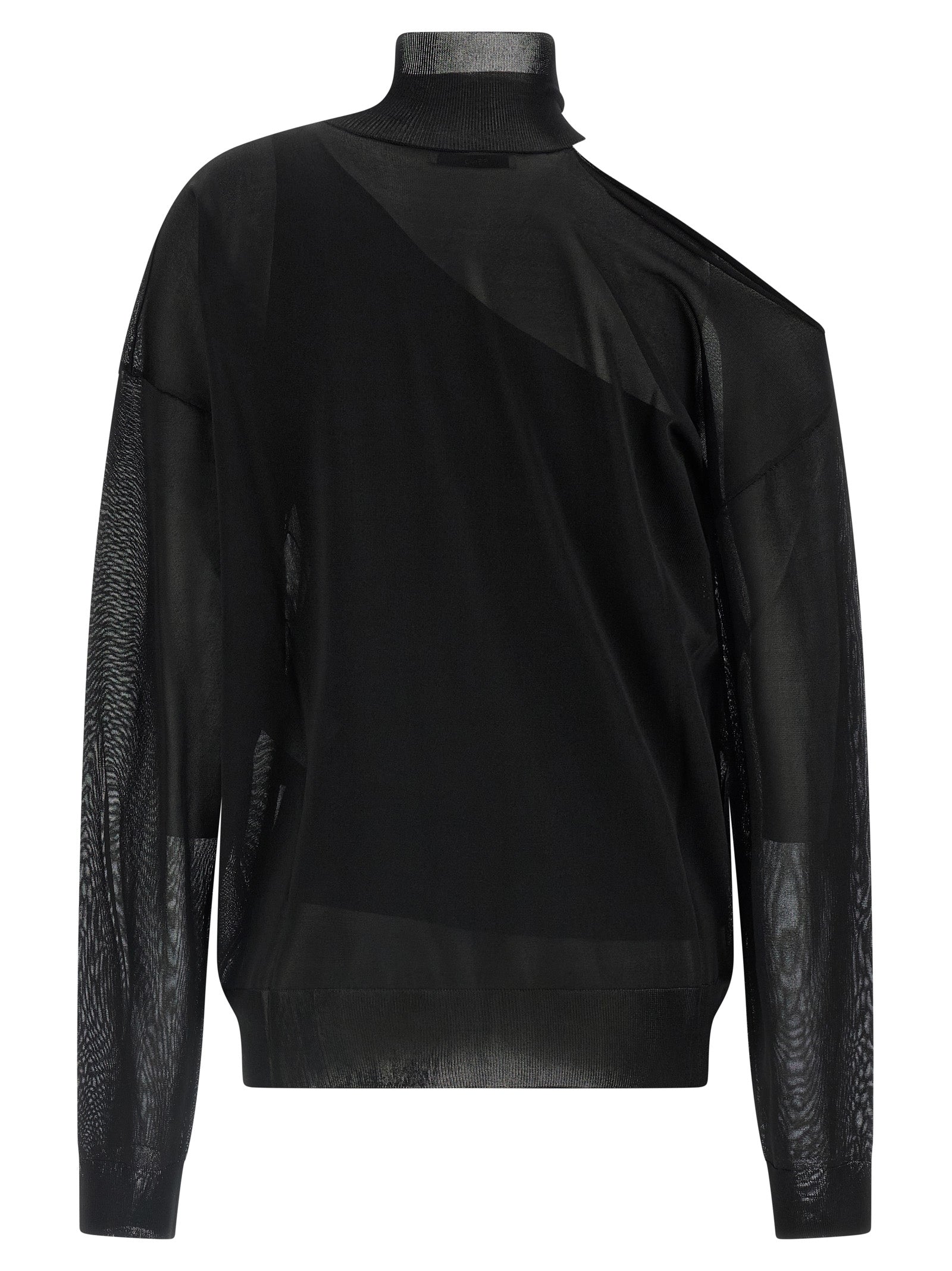 Schwarzer Cardigan aus Viskose Fendi