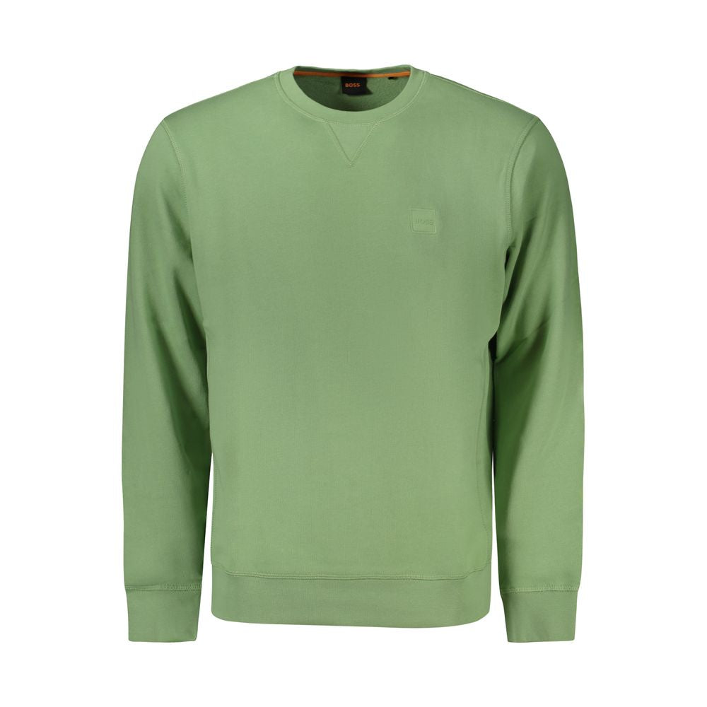 Baumwoll-Sweatshirt in Grün