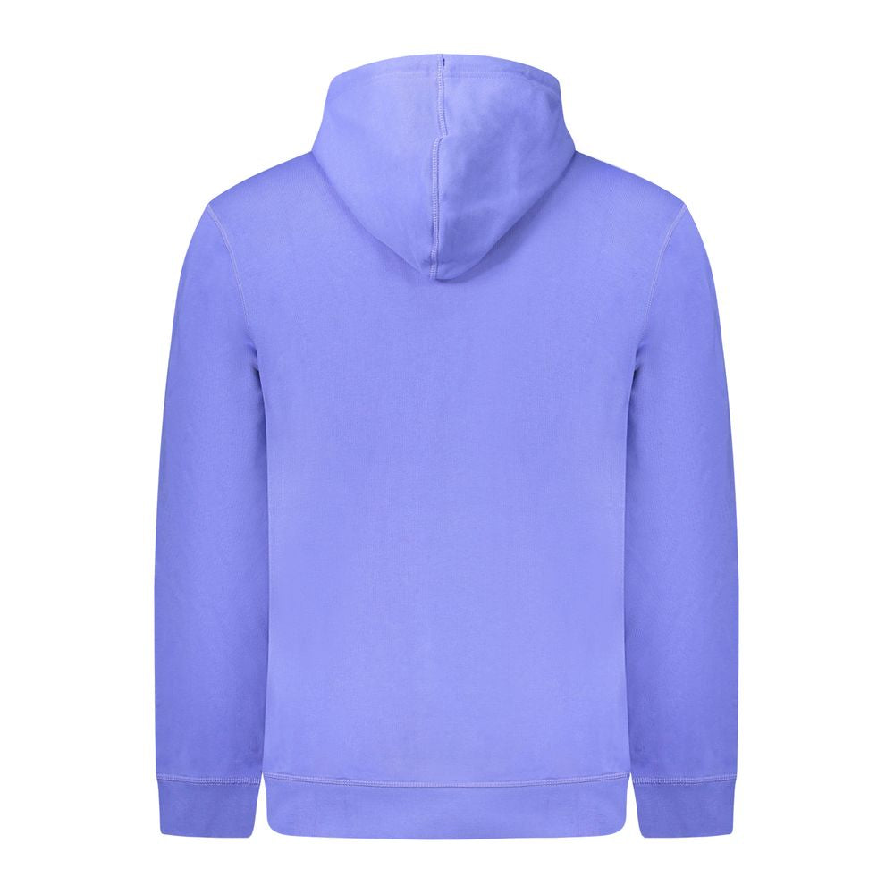 Blaues Baumwoll-Sweatshirt für Herren