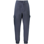 Blaue Baumwollhose
