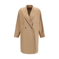 Beige Wollmantel Oves Aries
