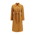 Beige Wollmantel Oves Aries