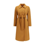 Beige Wollmantel Oves Aries