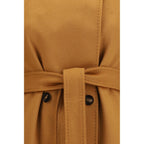 Beige Wollmantel Oves Aries