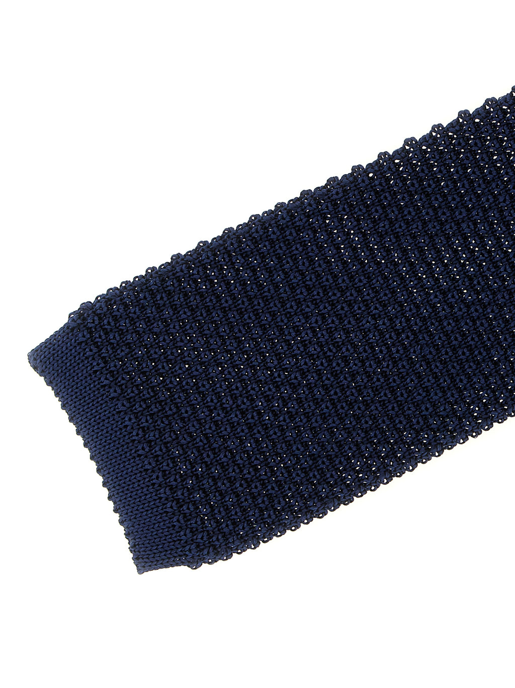 Blaue Seidenkrawatte