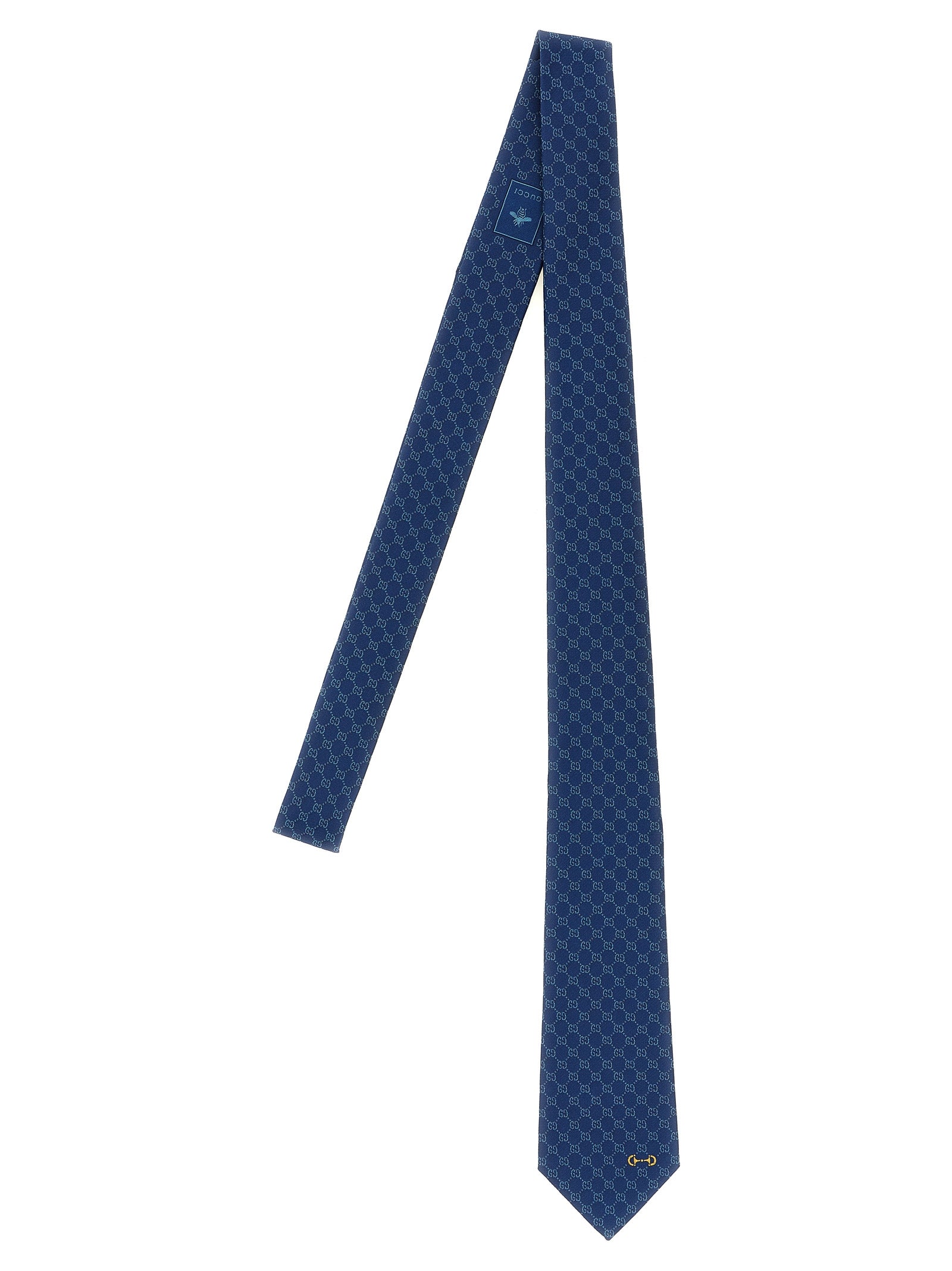 Blaue Krawatte aus Seide 338877BM
