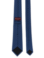 Blaue Krawatte aus Seide 338877BM