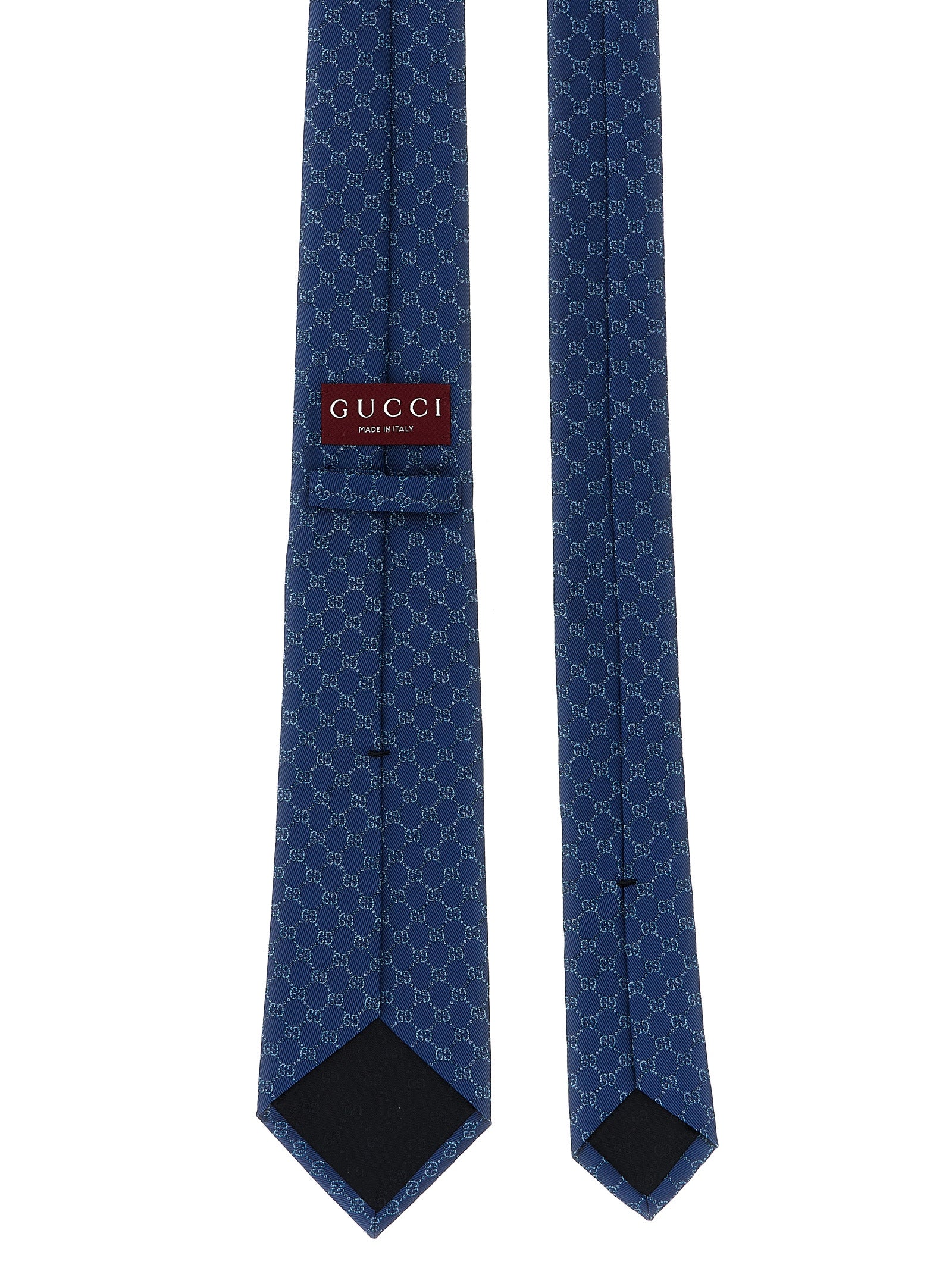 Blaue Krawatte aus Seide 338877BM