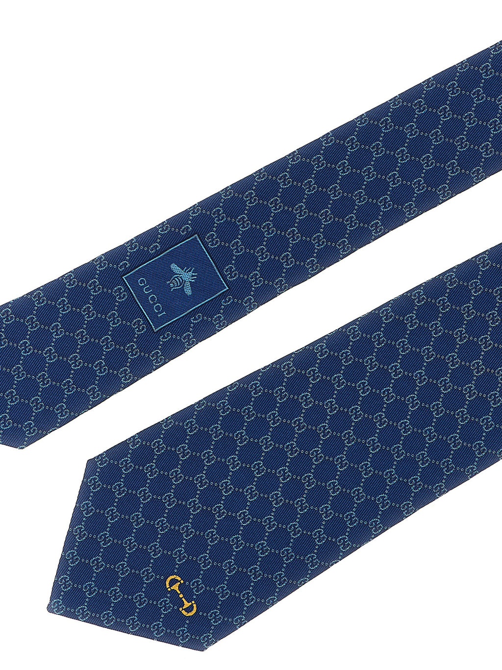 Blaue Krawatte aus Seide 338877BM