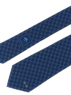Blaue Krawatte aus Seide 338877BM