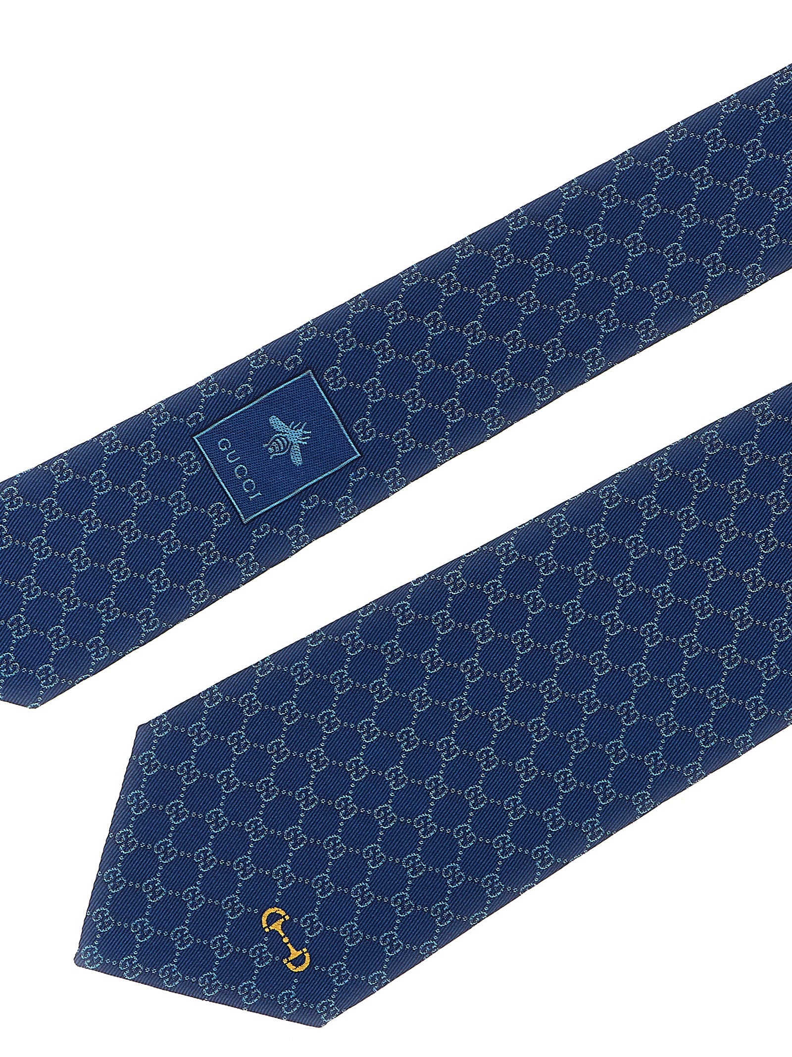 Blaue Krawatte aus Seide 338877BM
